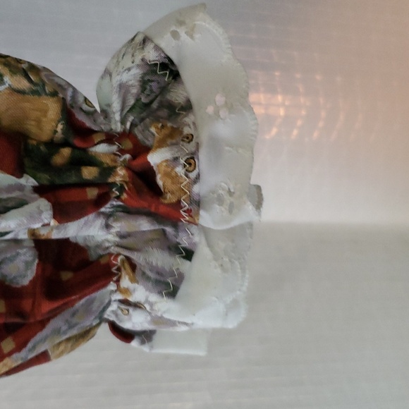 Cat handmade plastic grocery bag holder 20"x20" - Picture 3 of 4